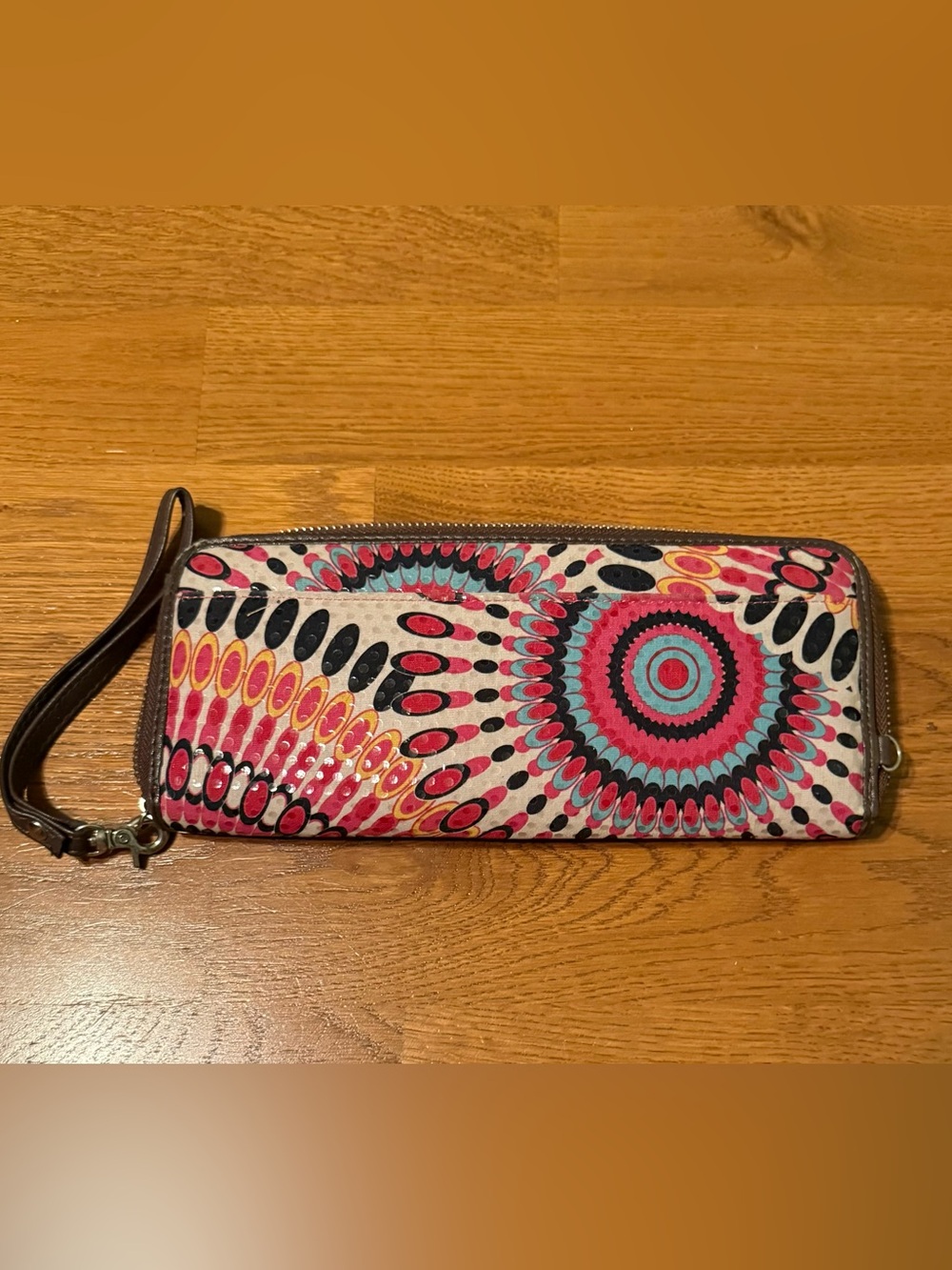 Colorful wallet clutch